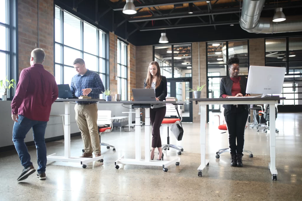 Sitting is the new smoking : Example of a standing desk